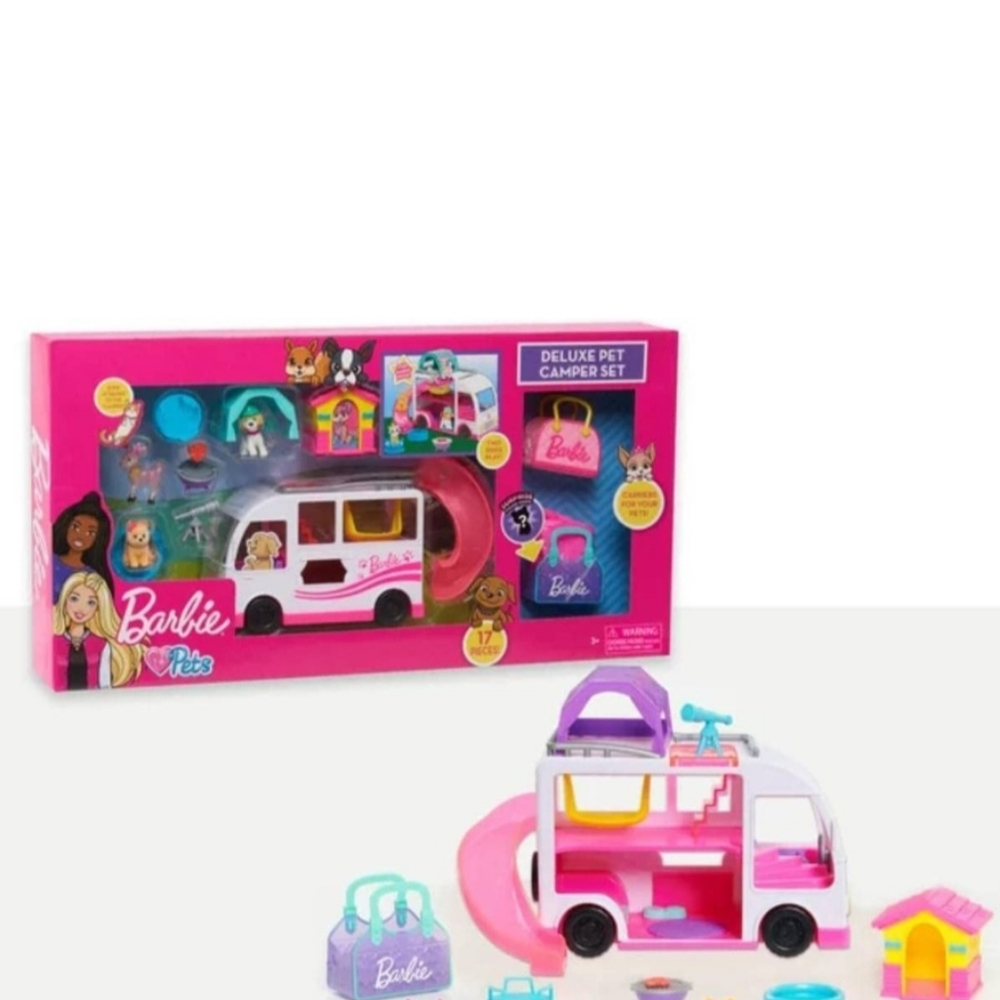 Barbie deluxe camper set